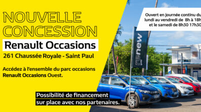 Ouverture de notre nouvelle concession Renew à Saint-Paul